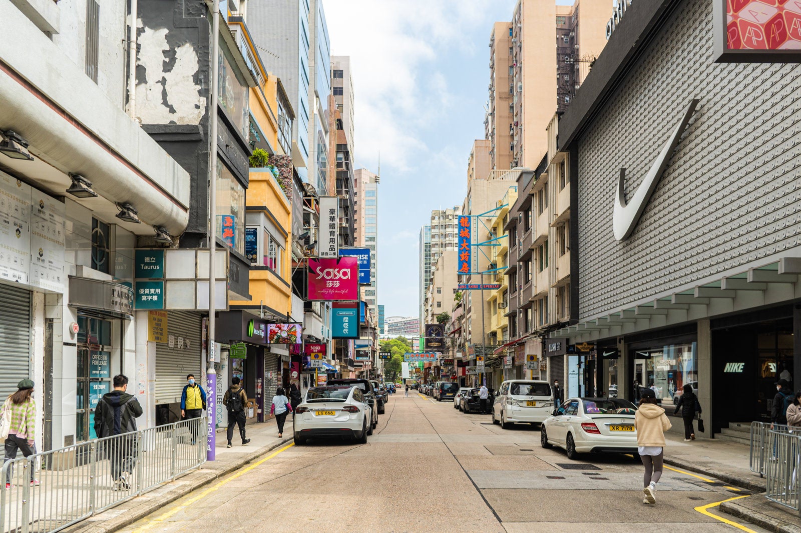 「グランヴィル伯爵にちなんで名付けられた尖沙咀のグランヴィルロード（Granville Road）」の写真