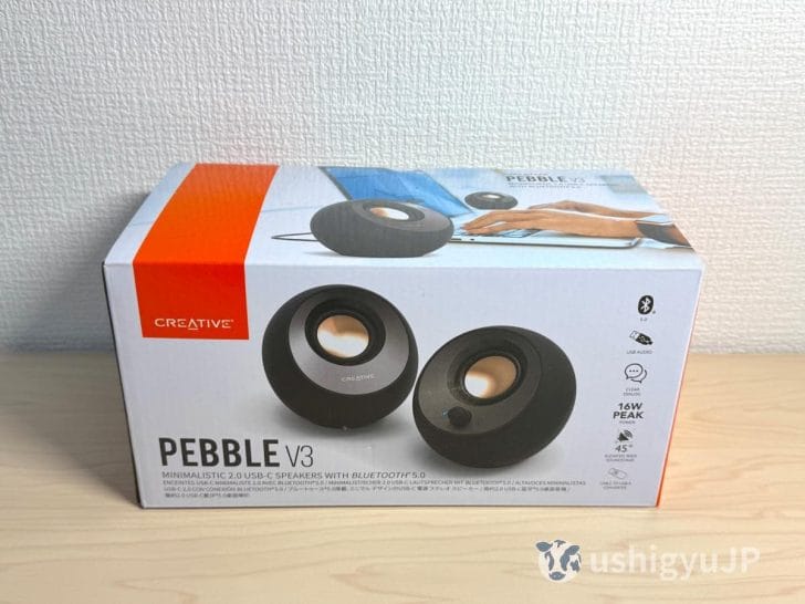 Creative Pebble V3パッケージ