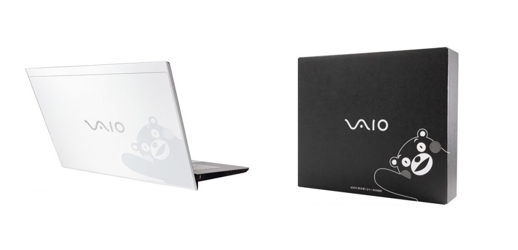 VAIOが「くまラボフェロー」に就任 ―「くまモン」をレーザー刻印したコラボレーションPCを数量限定発売