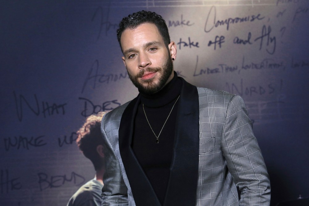 Robin de Jesus attends the premiere of "tick, tick...Boom!" at the Gerald Schoenfeld Theatre on Monday, Nov. 15, 2021, in New York. (Photo by Greg Allen/Invision/AP)