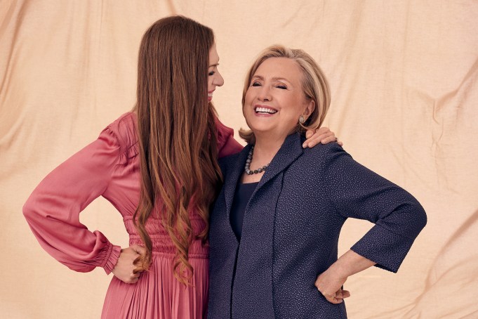 Hillary Clinton and Chelsea Clinton Variety Power of Women