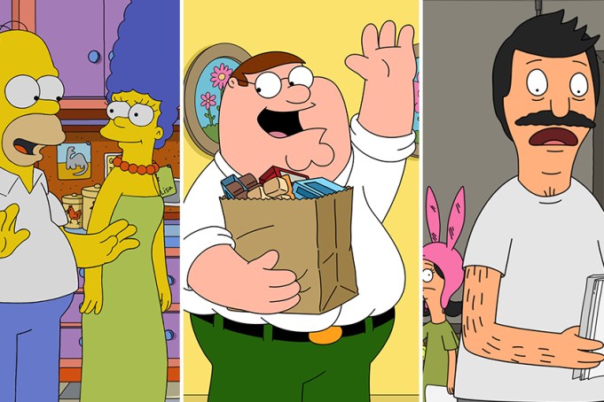 The Simpsons Family Guy Bobs Burgers