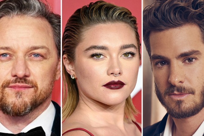 James McAvoy, Florence Pugh, Andrew Garfield