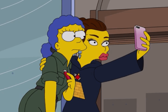 The Simpsons Kylie Jenner