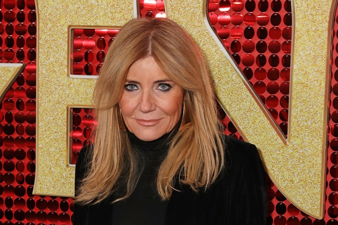 LONDON, ENGLAND - NOVEMBER 26: Michelle Collins attends a special screening of Sky Original film "Genie" at The Ham Yard Hotel on November 26, 2023 in London, England. (Photo by Sama Kai/Dave Benett/WireImage)