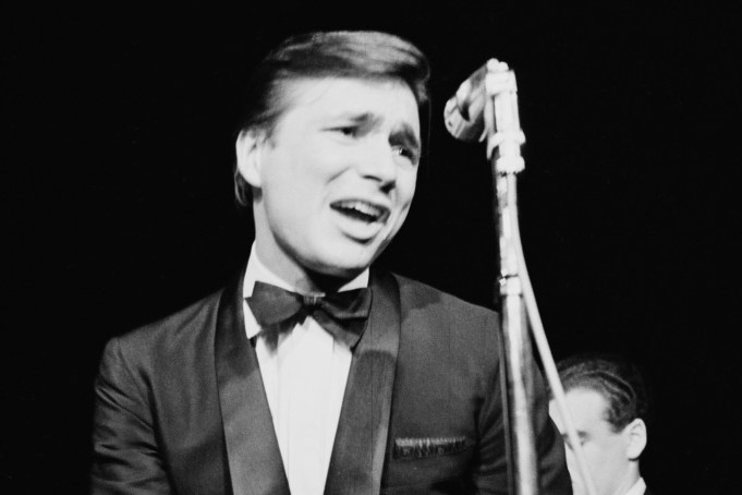 Actor and singer Jean-Paul Vignon in concert, probably at the Basin Street East nightclub in New York City, circa 1963. (Photo by Don Paulsen/Michael Ochs Archives/Getty Images)