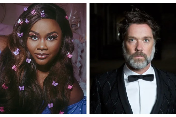 Nicole Byer and Rufus Wainwright