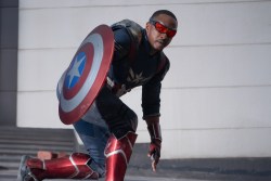 Anthony Mackie as Sam Wilson/Captain America