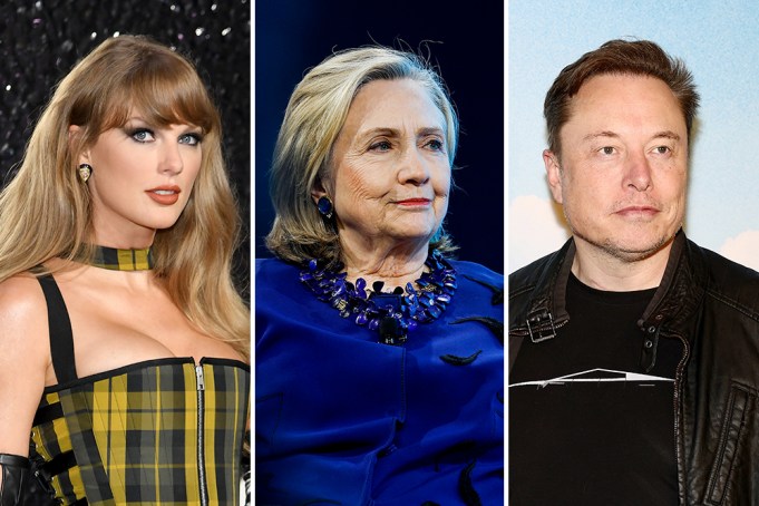 Hillary Clinton Slams Elon Musk's Offer to Give Taylor Swift a Child