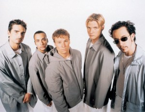 Backstreet Boys, from left: Kevin Richardson, Howie Dorough, Brian Littrell, Nick Carter, AJ McLean, ca. 1990s