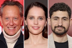 Richard E. Grant, Felicity Jones, Amir El-Masry