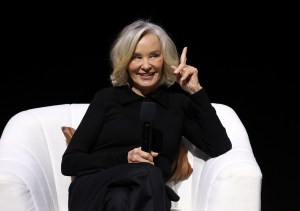 LOS ANGELES, CALIFORNIA - NOVEMBER 01: Jessica Lange speaks during the The Great Lillian Hall FYC Los Angeles Event at Academy Museum of Motion Pictures on November 01, 2024 in Los Angeles, California. (Photo by FilmMagic/FilmMagic for HBO)