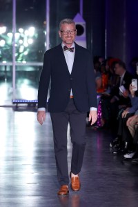 HOLLYWOOD, CALIFORNIA - NOVEMBER 13: Marc Malkin walks the runway during the Blue Jacket Fashion Show Los Angeles at W Hollywood on November 13, 2024 in Hollywood, California. (Photo by Amy Sussman/Getty Images for Blue Jacket)