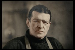 Ernest Shackleton aboard the Endurance in 1914.  (credit: SPRI/Frank Hurley)