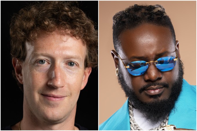 Mark Zuckerberg and T-Pain