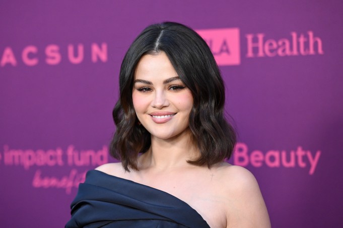 Selena Gomez at Selena Gomez's 2nd Annual Rare Impact Fund Benefit at nya studios West on October 24, 2024 in Los Angeles, California. (Photo by Gilbert Flores/Variety via Getty Images)