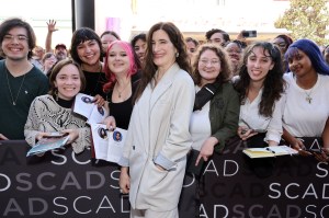 SAVANNAH, GEORGIA - NOVEMBER 02: Kathryn Hahn attends the 27th SCAD Savannah Film Festival on November 02, 2024 in Savannah, Georgia.  (Photo by Cindy Ord/Getty Images for SCAD)