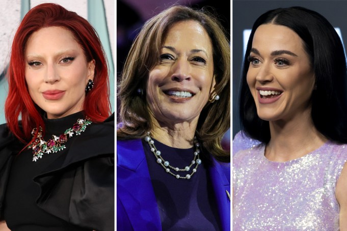 Kamala Harris Lady Gaga Katy Perry