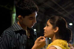 SLUMDOG MILLIONAIRE, from left: Dev Patel, Freida Pinto, 2008. ©Fox Searchlight/courtesy Everett Collection