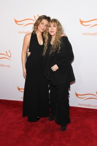 NEW YORK, NEW YORK - NOVEMBER 16: (L-R) Maggie Rogers and Stevie Nicks attend A Funny Thing Happened On The Way To Cure Parkinson's at Casa Cipriani on November 16, 2024 in New York City. (Photo by Noam Galai/Getty Images for The Michael J. Fox Foundation)