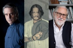 Jeremy Irons, Johnny Depp, David Puttnam