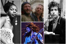 Nina Simone, "The Fisher King," Bob Dylan, "Bob Marley: One Love"