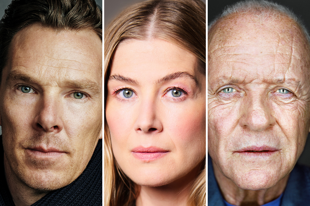 Benedict Cumberbatch, Rosamund Pike, Anthony Hopkins