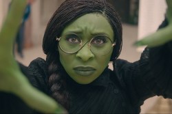 Cynthia Erivo is Elphaba in WICKED, directed by Jon M. Chu