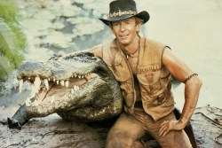 CROCODILE DUNDEE, Paul Hogan, 1986,