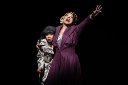 Joy Woods  and Audra McDonald in 'Gypsy'