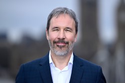 LONDON, ENGLAND - FEBRUARY 14: Denis Villeneuve attends the photocall for "Dune: Part Two" at IET London on February 14, 2024 in London, England. (Photo by Gareth Cattermole/Getty Images)