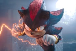 SONIC THE HEDGEHOG 3, Shadow (voice: Keanu Reeves), 2024. © Paramount Pictures / Courtesy Everett Collection