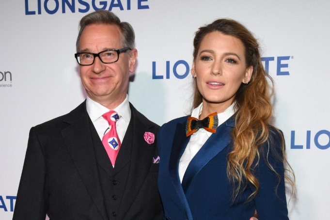 Paul Feig and Blake Lively