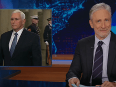 On ‘Daily Show,’ Jon Stewart Mocks Democrats Attending Trump’s Inauguration: ‘Let’s Go See Hitler and Get a Quick Selfie First’