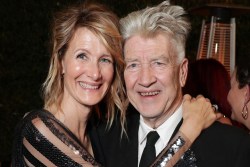 Laura Dern and Creator/Executive Producer David Lynch pictured at Showtime's TWIN PEAKS premiere after party on Friday, May 19, 2017 in Los Angeles. (Photo by Eric Charbonneau/Getty Images for Showtime)