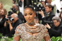 NEW YORK, NEW YORK - MAY 06: Keke Palmer attends The 2024 Met Gala Celebrating "Sleeping Beauties: Reawakening Fashion" at The Metropolitan Museum of Art on May 06, 2024 in New York City. (Photo by Marleen Moise/Getty Images)