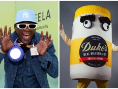 Flavor of Mayo: How Flavor Flav Became Tubby, the Mayonnaise Mascot, at the Duke’s Mayo College Football Game (EXCLUSIVE)