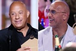 vin diesel dwayne johnson globes