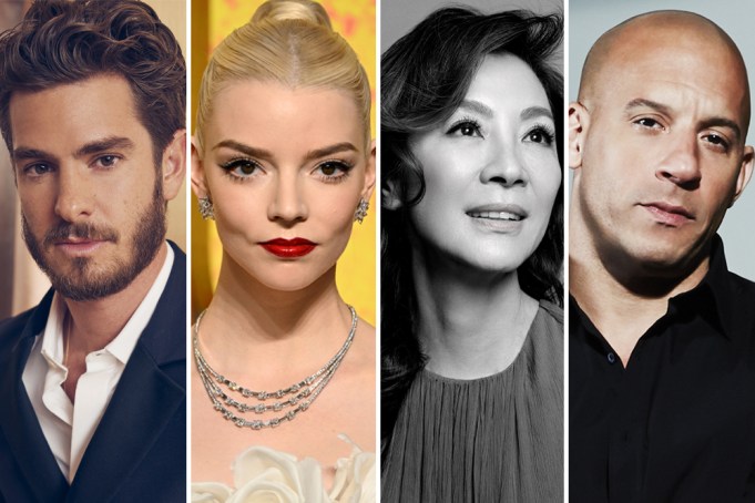 Andrew Garfield Anya Taylor-Joy Michelle Yeoh Vin Diesel