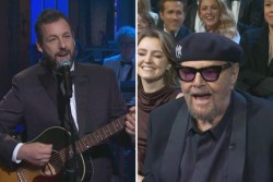 Adam Sandler Jack Nicholson SNL50