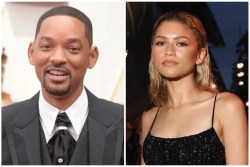 Photos of Will Smith and Zendaya.