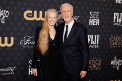 LOS ANGELES, CALIFORNIA - JANUARY 15: (L-R) Suzy Amis Cameron and James Cameron attend the 28th Annual Critics Choice Awards at Fairmont Century Plaza on January 15, 2023 in Los Angeles, California. (Photo by Kevin Winter/Getty Images for Critics Choice Association)