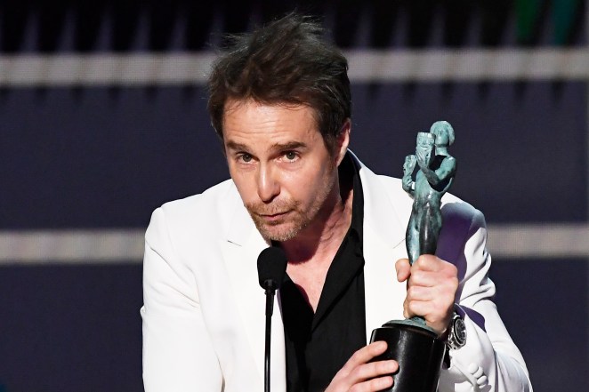 SAG Award winner and "Fosse/Verdon" star Sam Rockwell