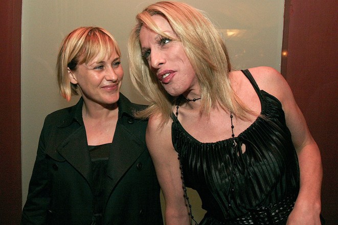 LOS ANGELES, CA - DECEMBER 09: Actress Patricia Arquette (L) and actor Alexis Arquette at the after party for the FX Network's premiere screening of "Dirt" at Republic on December 9, 2006 in Los Angeles, California. (Photo by Charley Gallay/Getty Images)