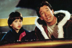 Eric Lloyd and Tim Allen in "The Santa Clause"