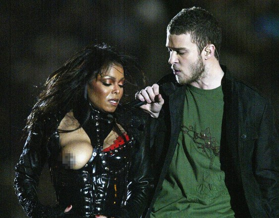 Janet Jackson wardrobe malfunction