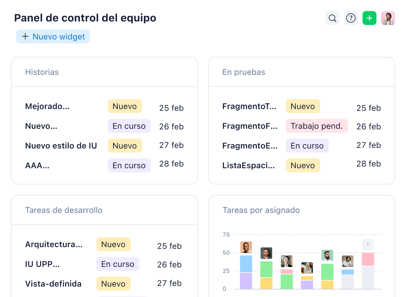 Product Screenshot Dashboards Team Dashboard Es 2x