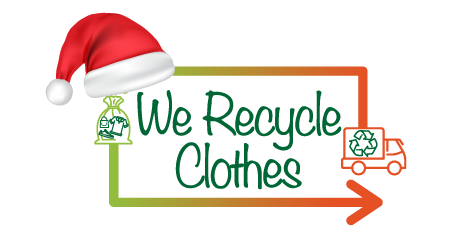 We Recycle Clothes Logo