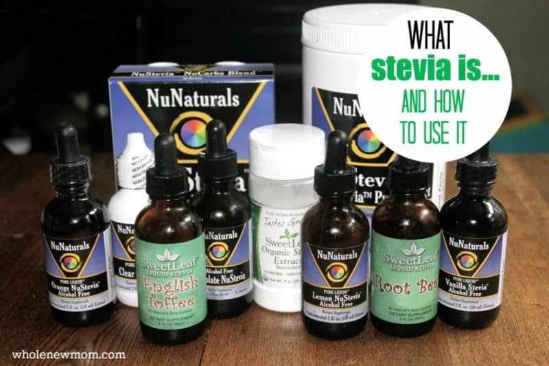 Stevia Extract, Liquid Stevia, and Stevia Blends