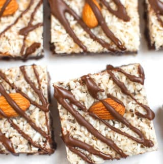 no bake almond joy bars